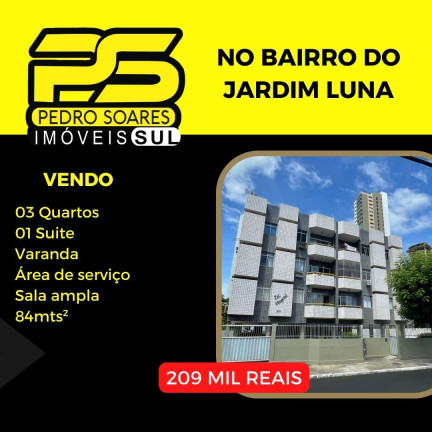 Apartamento com 3 Quartos à Venda, 84 m² em Brisamar - João Pessoa