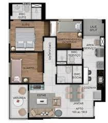 Imagem Apartamento com 3 Quartos à Venda, 60 m² em Madalena - Recife Imagem Apartamento com 3 Quartos à Venda, 60 m² em Madalena - Recife