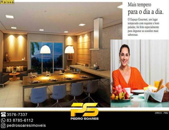 Imagem Apartamento com 4 Quartos à Venda, 127 m² em Altiplano Cabo Branco - João Pessoa