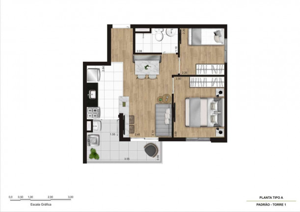 Imagem Apartamento com 2 Quartos à Venda, 41 m² em Parque Maria Helena - São Paulo Imagem Apartamento com 2 Quartos à Venda, 41 m² em Parque Maria Helena - São Paulo