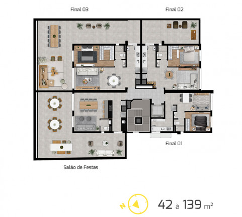 Imagem Apartamento com 1 Quarto à Venda, 139 m² em Jardim Botânico - Porto Alegre Imagem Apartamento com 1 Quarto à Venda, 139 m² em Jardim Botânico - Porto Alegre