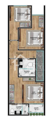 Imagem Casa com 3 Quartos à Venda, 106 m² em Iririú - Joinville
