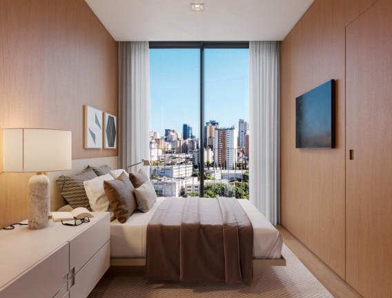 Imagem Apartamento com 1 Quarto à Venda, 53 m² em Batel - Curitiba Imagem Apartamento com 1 Quarto à Venda, 53 m² em Batel - Curitiba