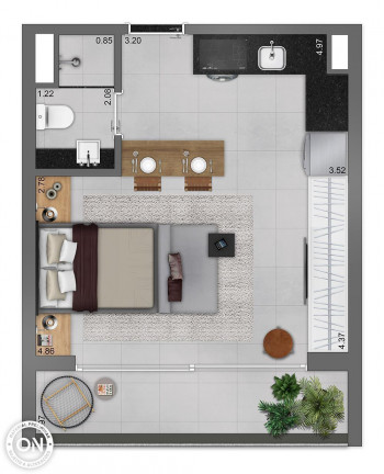 Imagem Apartamento com 1 Quarto à Venda, 73 m² em Jardim Paulista - São Paulo Imagem Apartamento com 1 Quarto à Venda, 73 m² em Jardim Paulista - São Paulo