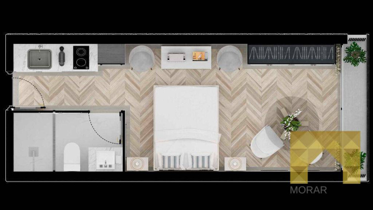 Imagem Apartamento com 1 Quarto à Venda, 32 m² em Cabo Branco - João Pessoa Imagem Apartamento com 1 Quarto à Venda, 32 m² em Cabo Branco - João Pessoa
