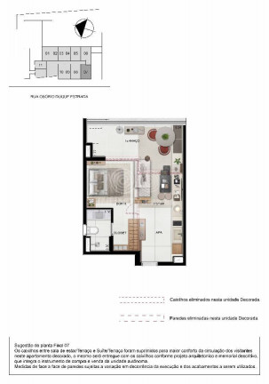 Imagem Apartamento com 1 Quarto à Venda, 44 m² em Jardins - São Paulo Imagem Apartamento com 1 Quarto à Venda, 44 m² em Jardins - São Paulo