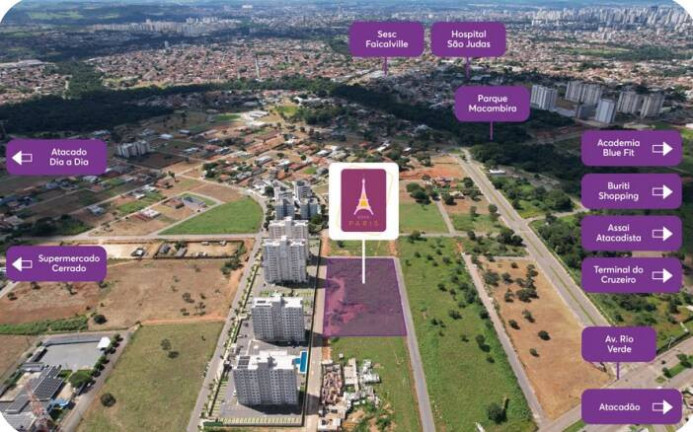 Imagem Apartamento com 2 Quartos à Venda, em Setor Faiçalville - Goiânia Imagem Apartamento com 2 Quartos à Venda, em Setor Faiçalville - Goiânia