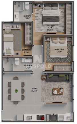 Imagem Apartamento com 1 Quarto à Venda, 64 m² em Vila Operaria - Itajai Imagem Apartamento com 1 Quarto à Venda, 64 m² em Vila Operaria - Itajai