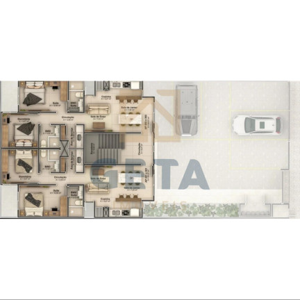 Imagem Apartamento com 1 Quarto à Venda, 65 m² em Santa Regina  - Camboriú