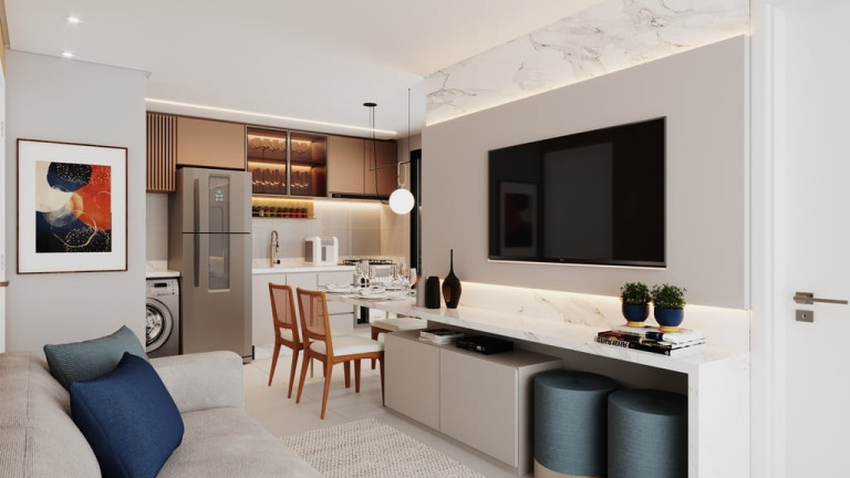 Imagem Apartamento com 2 Quartos à Venda, 99 m² em Capão Raso - Curitiba