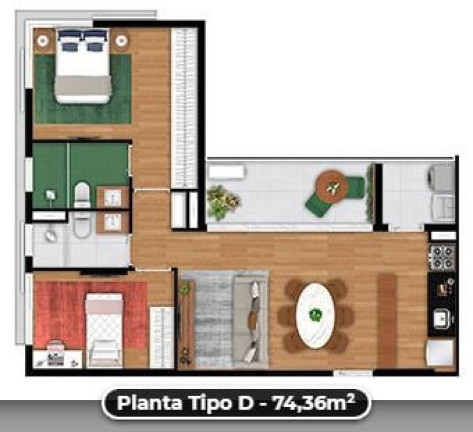 Imagem Apartamento com 2 Quartos à Venda, 77 m² em Vila Mariana - São Paulo