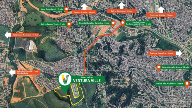 Imagem Terreno à Venda, 160 m² em São Roque - Cariacica