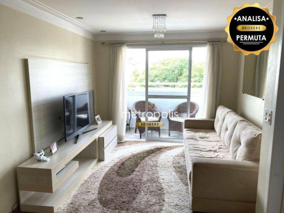 Apartamento com 3 Quartos à Venda, 92 m² em Santo Antônio - São Caetano Do Sul