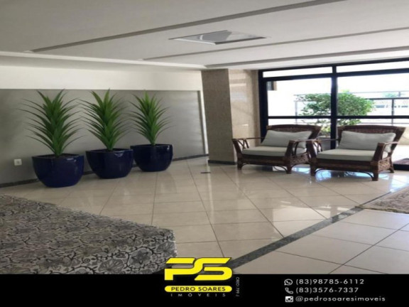 Apartamento com 3 Quartos à Venda, 130 m² em Cabo Branco - João Pessoa