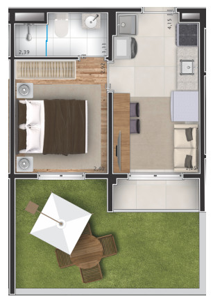 Imagem Apartamento com 2 Quartos à Venda, 33 m² em Saúde - São Paulo Imagem Apartamento com 2 Quartos à Venda, 33 m² em Saúde - São Paulo