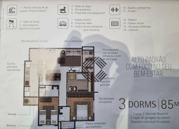 Imagem Apartamento com 3 Quartos à Venda, 85 m² em Parque Campolim - Sorocaba Imagem Apartamento com 3 Quartos à Venda, 85 m² em Parque Campolim - Sorocaba