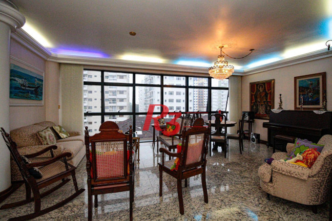Imagem Apartamento com 4 Quartos à Venda, 275 m² em Boqueirão - Santos