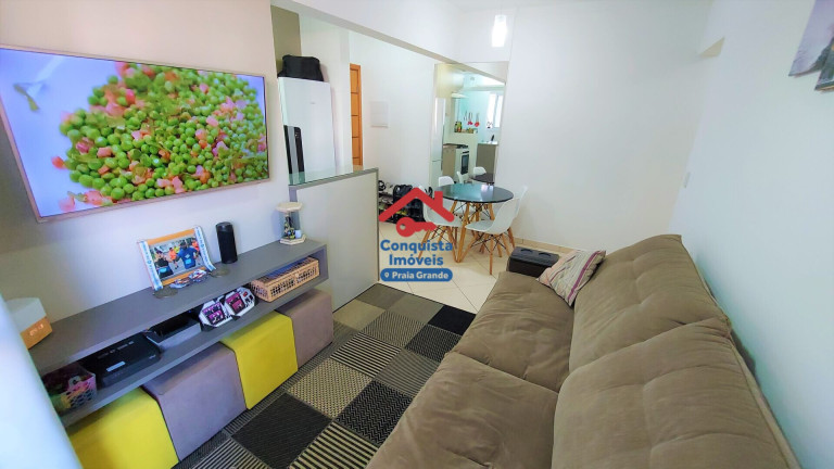 Imagem Apartamento com 2 Quartos à Venda, 55 m² em Guilhermina - Praia Grande