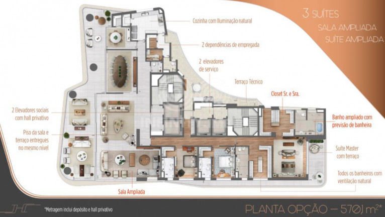 Imagem Apartamento com 4 Quartos à Venda, 570 m² em Itaim Bibi - São Paulo Imagem Apartamento com 4 Quartos à Venda, 570 m² em Itaim Bibi - São Paulo