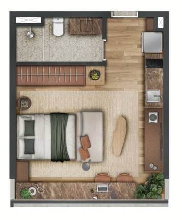 Imagem Imóvel com 1 Quarto à Venda, 42 m² em Pinheiros - São Paulo Imagem Imóvel com 1 Quarto à Venda, 42 m² em Pinheiros - São Paulo
