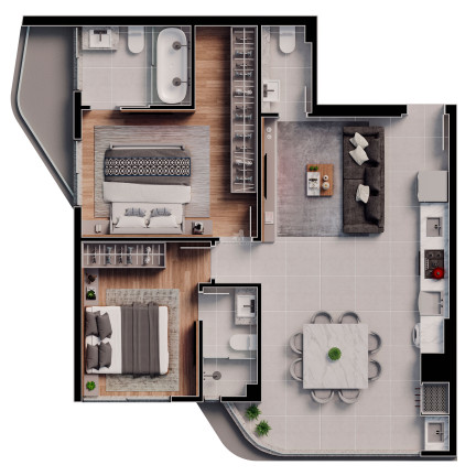 Imagem Apartamento com 2 Quartos à Venda, 72 m² em São Judas - Itajaí