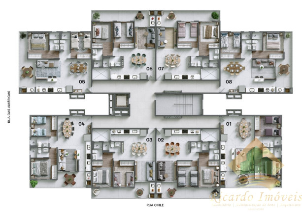 Imagem Apartamento com 2 Quartos à Venda, 69 m² em Toninhas - Ubatuba