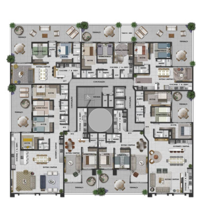 Imagem Apartamento com 1 Quarto à Venda, 77 m² em Capão Da Canoa - Capão Da Canoa Imagem Apartamento com 1 Quarto à Venda, 77 m² em Capão Da Canoa - Capão Da Canoa