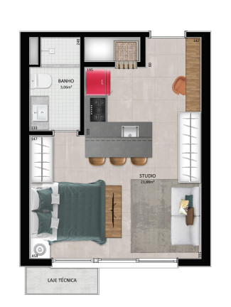 Imagem Apartamento com 1 Quarto à Venda, 56 m² em Floresta - Porto Alegre Imagem Apartamento com 1 Quarto à Venda, 56 m² em Floresta - Porto Alegre
