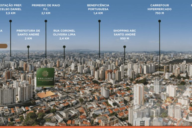 Imagem Apartamento com 2 Quartos à Venda, 35 m² em Jardim Bela Vista - Santo André