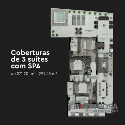 Imagem Apartamento com 3 Quartos à Venda, 140 m² em Nossa Senhora Do Rosário - São José Imagem Apartamento com 3 Quartos à Venda, 140 m² em Nossa Senhora Do Rosário - São José