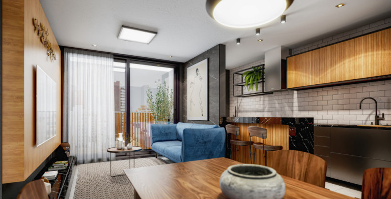 Apartamento com 2 Quartos à Venda, 70 m² em Praia Grande - Torres
