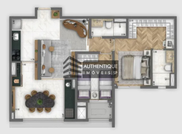 Imagem Apartamento com 2 Quartos à Venda, 71 m² em Mooca - São Paulo Imagem Apartamento com 2 Quartos à Venda, 71 m² em Mooca - São Paulo
