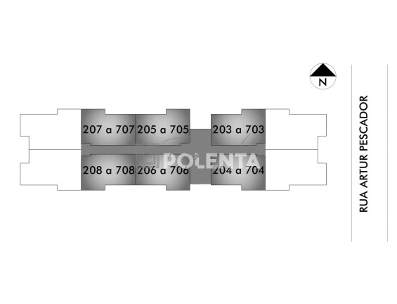 Imagem Apartamento com 2 Quartos à Venda, 63 m² em Santa Bárbara - Criciúma