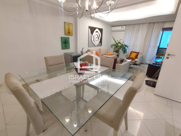Imagem Apartamento com 3 Quartos à Venda, 144 m² em Embaré - Santos Imagem Apartamento com 3 Quartos à Venda, 144 m² em Embaré - Santos