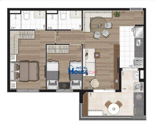 Imagem Apartamento com 2 Quartos à Venda, 67 m² em Alto Da Lapa - São Paulo