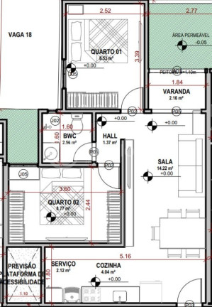 Imagem Apartamento com 2 Quartos à Venda, 60 m² em Ponta Negra - Natal Imagem Apartamento com 2 Quartos à Venda, 60 m² em Ponta Negra - Natal