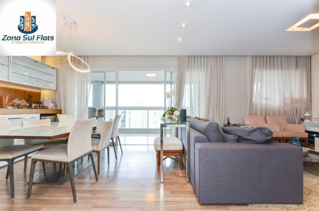 Imagem Apartamento com 3 Quartos à Venda, 138 m² em Santo Amaro - São Paulo