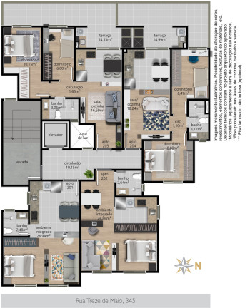 Imagem Apartamento com 1 Quarto à Venda, 32 m² em Centro - Caxias Do Sul Imagem Apartamento com 1 Quarto à Venda, 32 m² em Centro - Caxias Do Sul