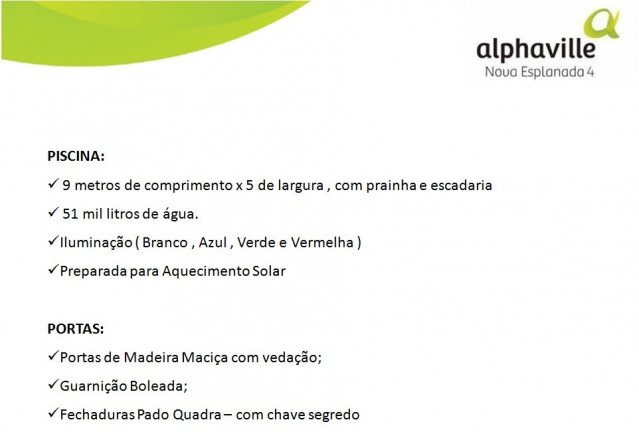 Imagem Sobrado com 4 Quartos à Venda, 380 m² em Alphaville Nova Esplanada - Votorantim Imagem Sobrado com 4 Quartos à Venda, 380 m² em Alphaville Nova Esplanada - Votorantim