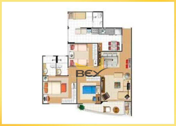 Imagem Apartamento com 3 Quartos à Venda, 94 m² em Tamboré - Barueri Imagem Apartamento com 3 Quartos à Venda, 94 m² em Tamboré - Barueri