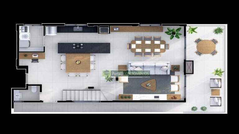 Imagem Cobertura com 3 Quartos à Venda, 168 m² em Ahú - Curitiba