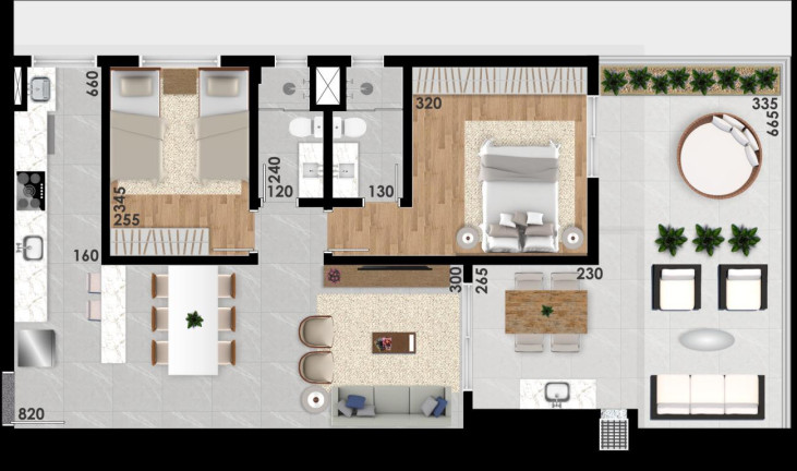 Imagem Apartamento com 2 Quartos à Venda, 77 m² em água Verde - Curitiba Imagem Apartamento com 2 Quartos à Venda, 77 m² em água Verde - Curitiba