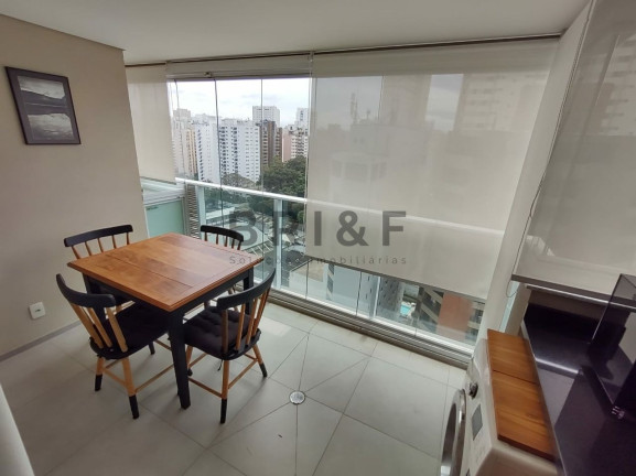 Imagem Apartamento com 1 Quarto para Alugar, 42 m² em Brooklin - São Paulo Imagem Apartamento com 1 Quarto para Alugar, 42 m² em Brooklin - São Paulo