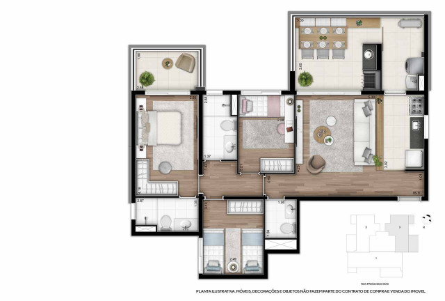 Imagem Apartamento com 3 Quartos à Venda, 120 m² em Bosque Da Saúde - São Paulo Imagem Apartamento com 3 Quartos à Venda, 120 m² em Bosque Da Saúde - São Paulo