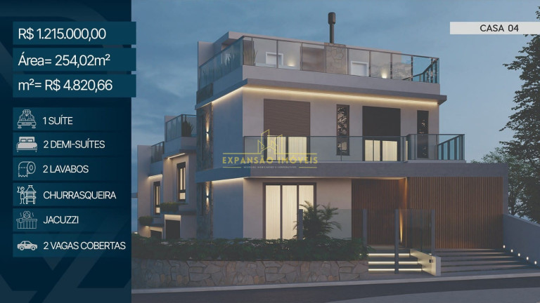 Imagem Casa com 3 Quartos à Venda, 200 m² em Pedra Branca - Palhoça Imagem Casa com 3 Quartos à Venda, 200 m² em Pedra Branca - Palhoça