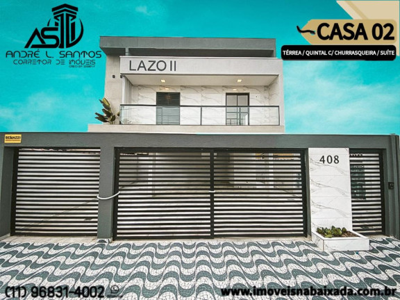 Imagem Casa de Condomínio com 2 Quartos à Venda, 61 m² em Melvi - Praia Grande