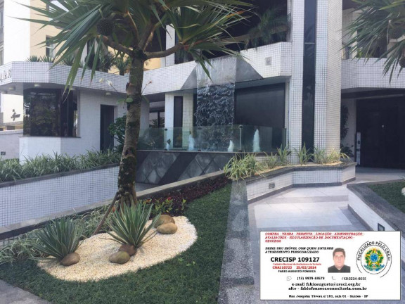 Imagem Apartamento com 4 Quartos para Alugar, 234 m² em Aparecida - Santos Imagem Apartamento com 4 Quartos para Alugar, 234 m² em Aparecida - Santos