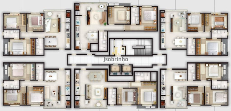 Apartamento com 2 Quartos à Venda, 70 m² em Morretes - Itapema