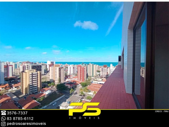 Imagem Apartamento com 1 Quarto à Venda, 60 m² em Cabo Branco - João Pessoa