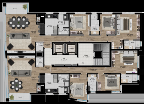 Imagem Apartamento com 3 Quartos à Venda, 178 m² em Rio Branco - Porto Alegre